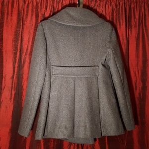 Ladies Gray Peacoat